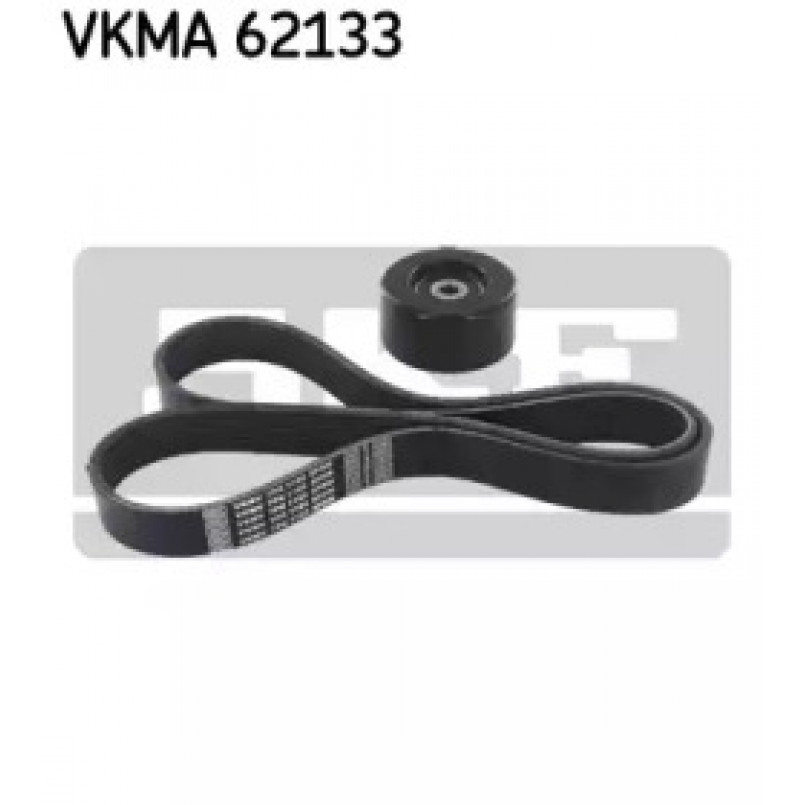 VKMA 62133 SKF Комплект доріжкового ремня (ролик, ремінь)